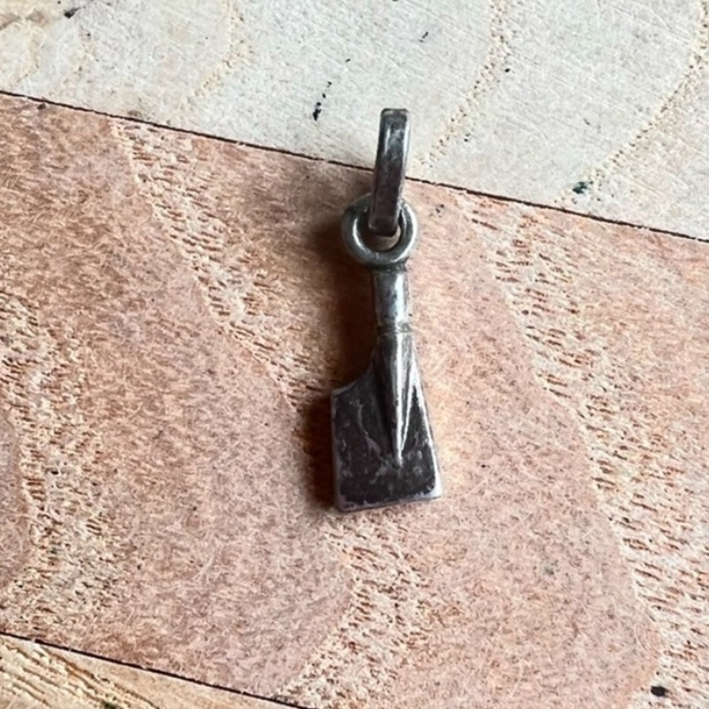 Vintage 925 Sterling silver southwestern charm tool hatchet cleaver
